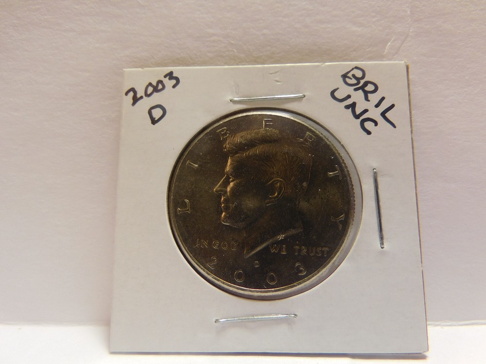 2003 D Kennedy Half Dollar Brilliant Uncirculated