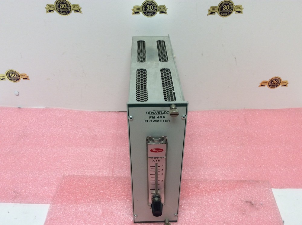 TENNELEC NIM computer module model # FM 40A Flowmeter BIN MODULE