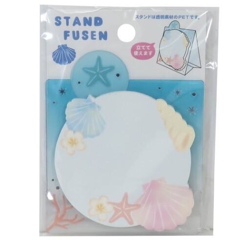 Active Co. Stand Fusen Post-It Sticky Notes Sea Shells