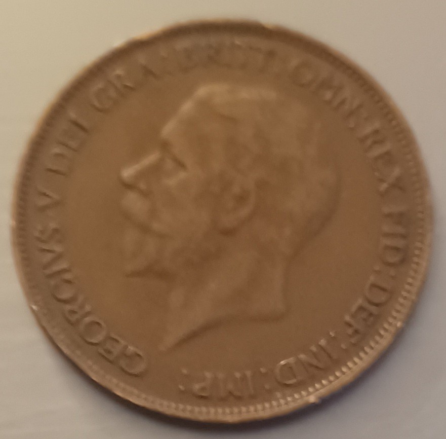 1930 British One Penny