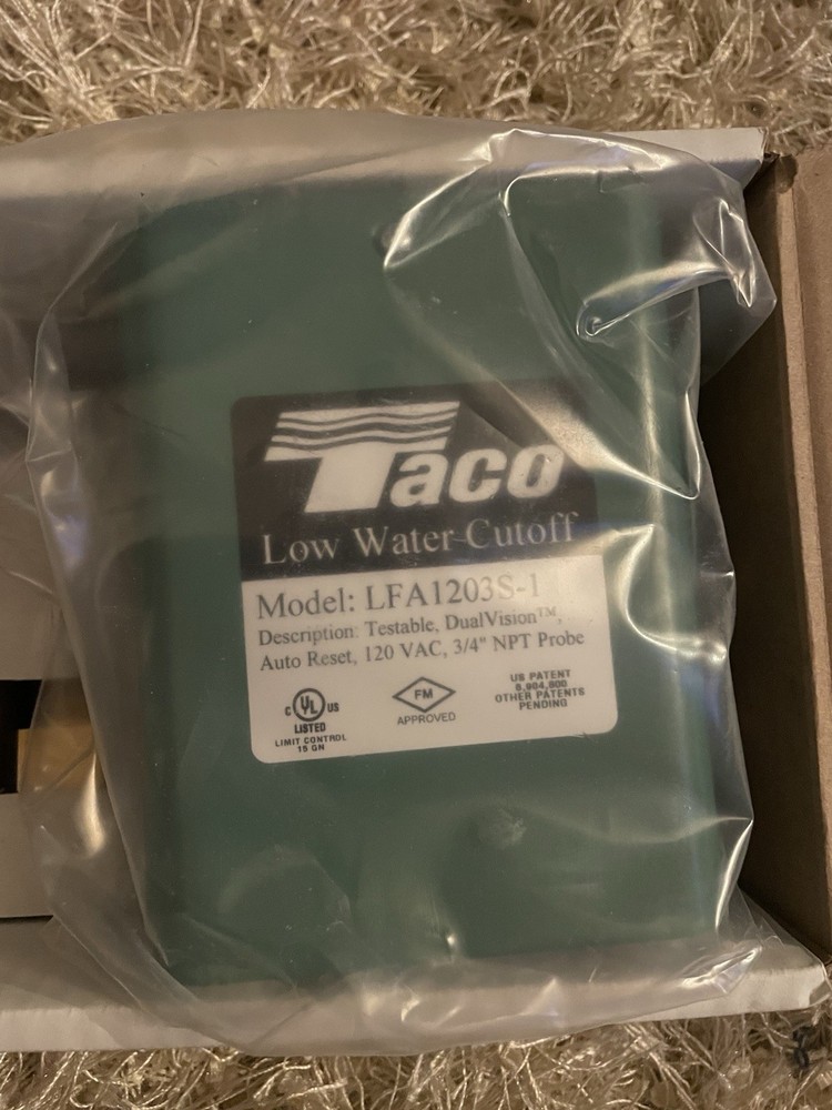 Taco Low Water Cutoff