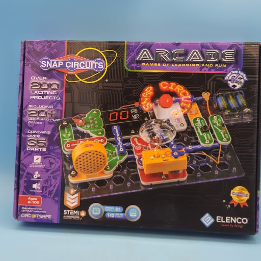 Snap Circuits Arcade Elenco ARCADE STEM Electronics Discovery Kit 200+ Projects