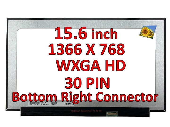 B156XTN08.1 fit B156XTN08.0 EDP 1366x768 with no screw holes 15.6 LED LCD Screen