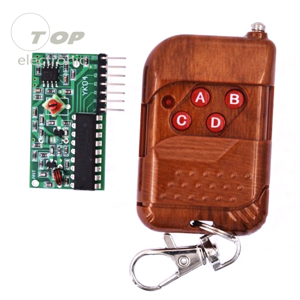 2PCS PT2264 4 CH Key Wireless Remote Control 315MHZ Receiver module