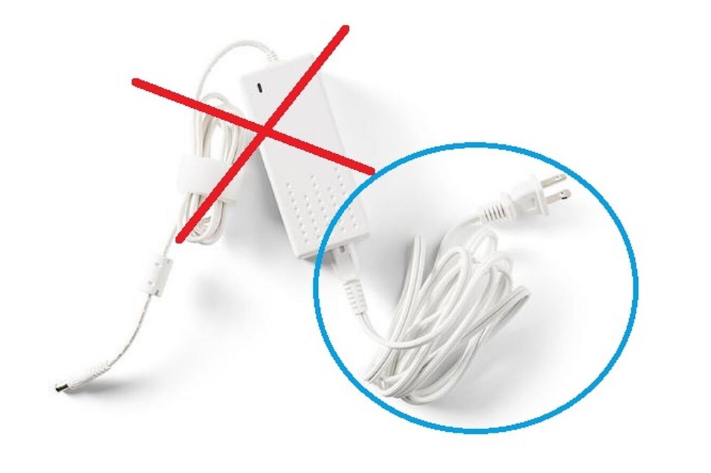 NEW CRICUT OEM REPLACEMENT POWER CORD *EXPLORE, ONE, AIR, 2, EXPRESSION, CAKE...