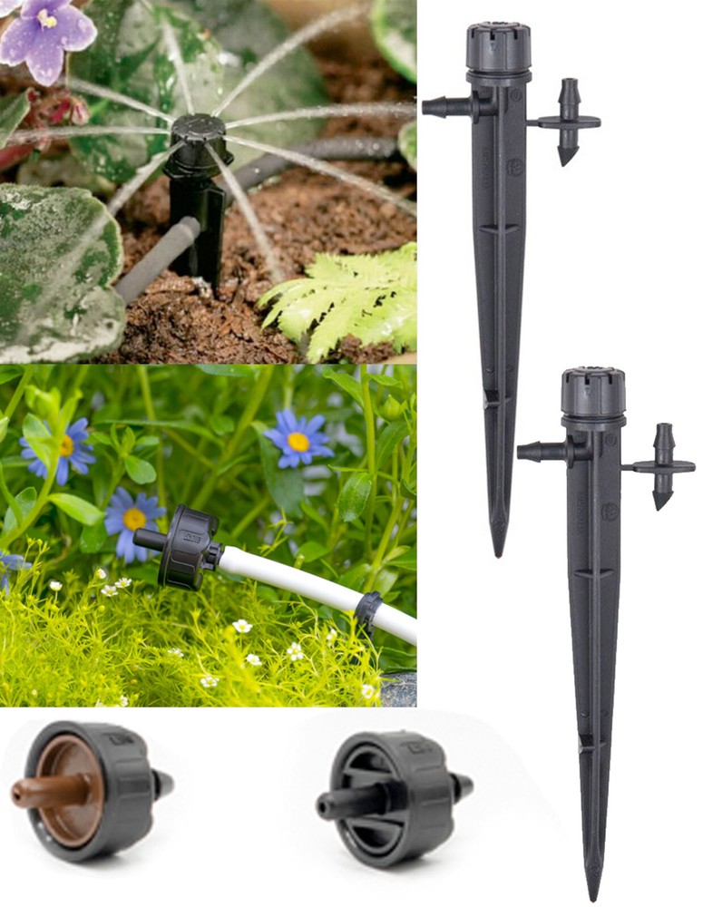 Basic Drip Irrigation Mini Kit Tube Cutter / Adjustable Stake / Emitters / Punch
