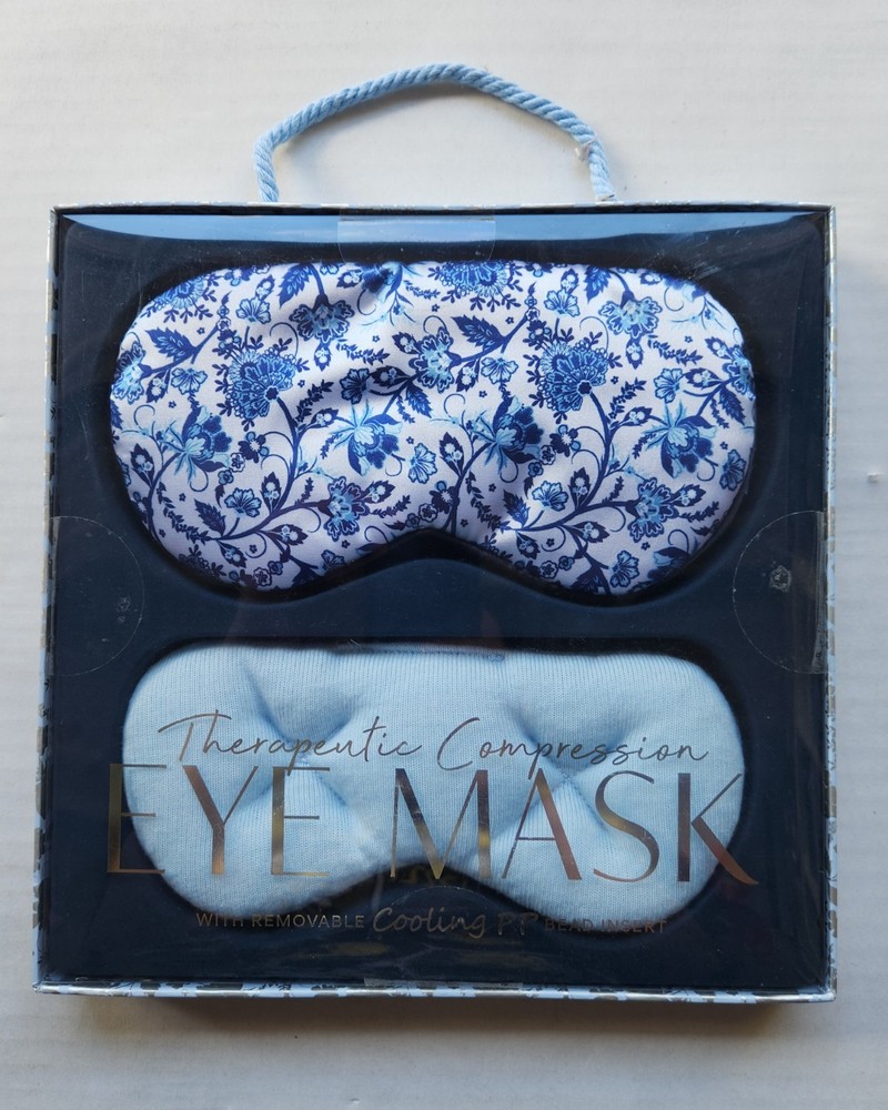 Therapeutic Compression Eye Mask with Removable Cooling PP Bead Insert