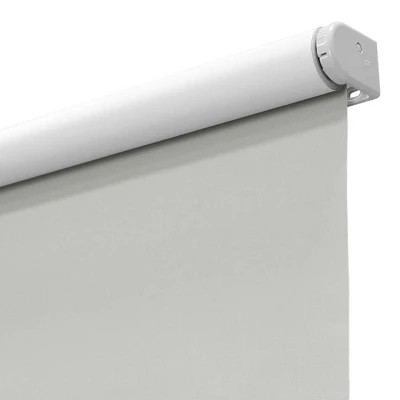 1pc 36"x72" Blackout Roller Window Shade with Slow Release System Gray -