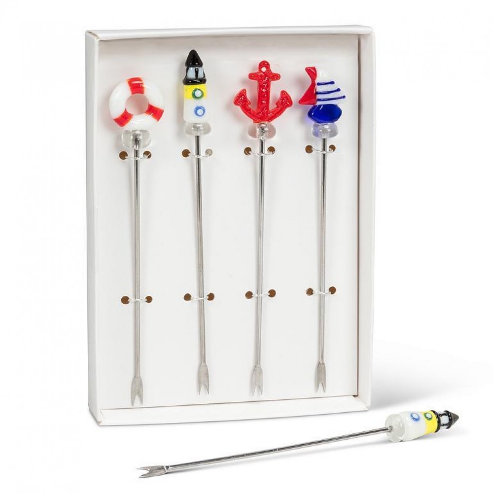 Assorted Maritime Icons Cocktail Pick