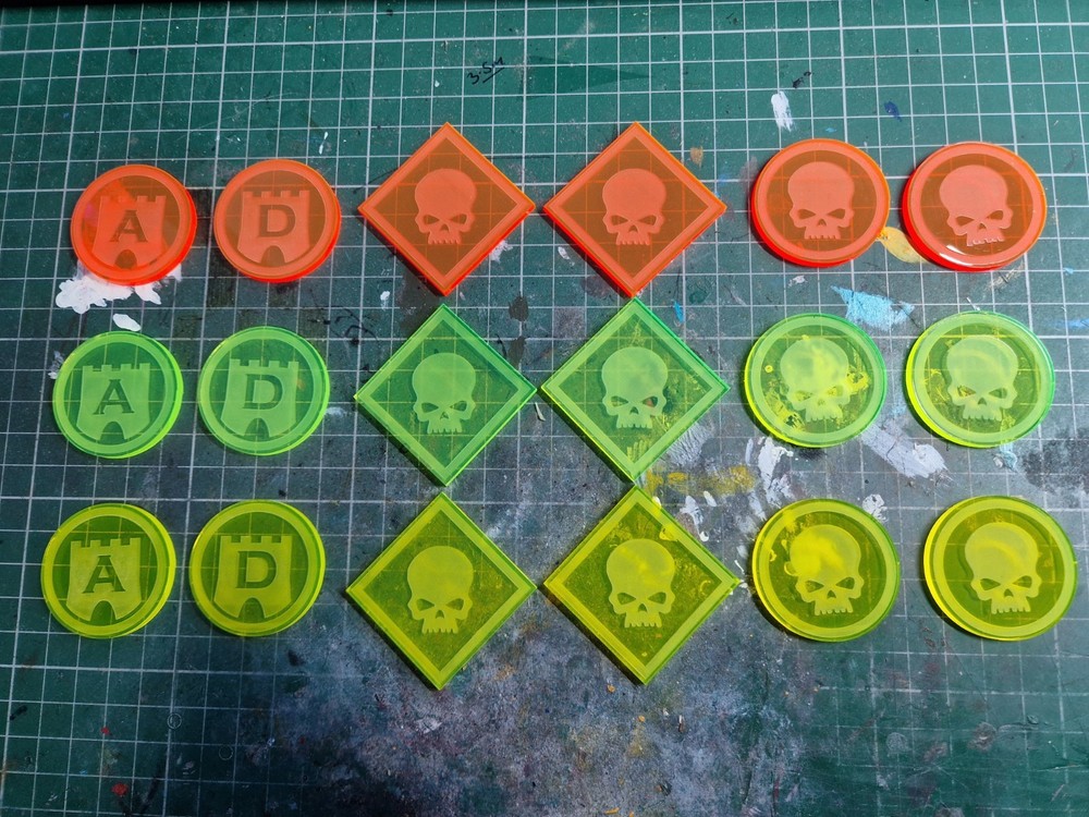 11th Edition 40k Objective Markers
