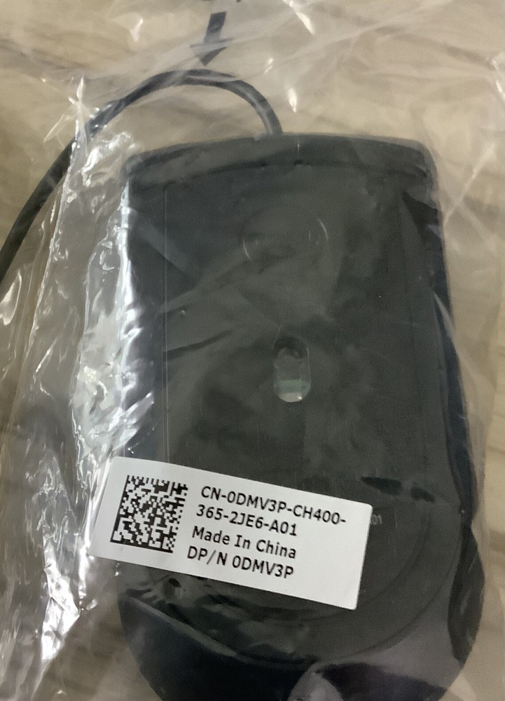 Dell Black USB Optical Mouse W/scroll Wheel CN-ODMV3P-CH400