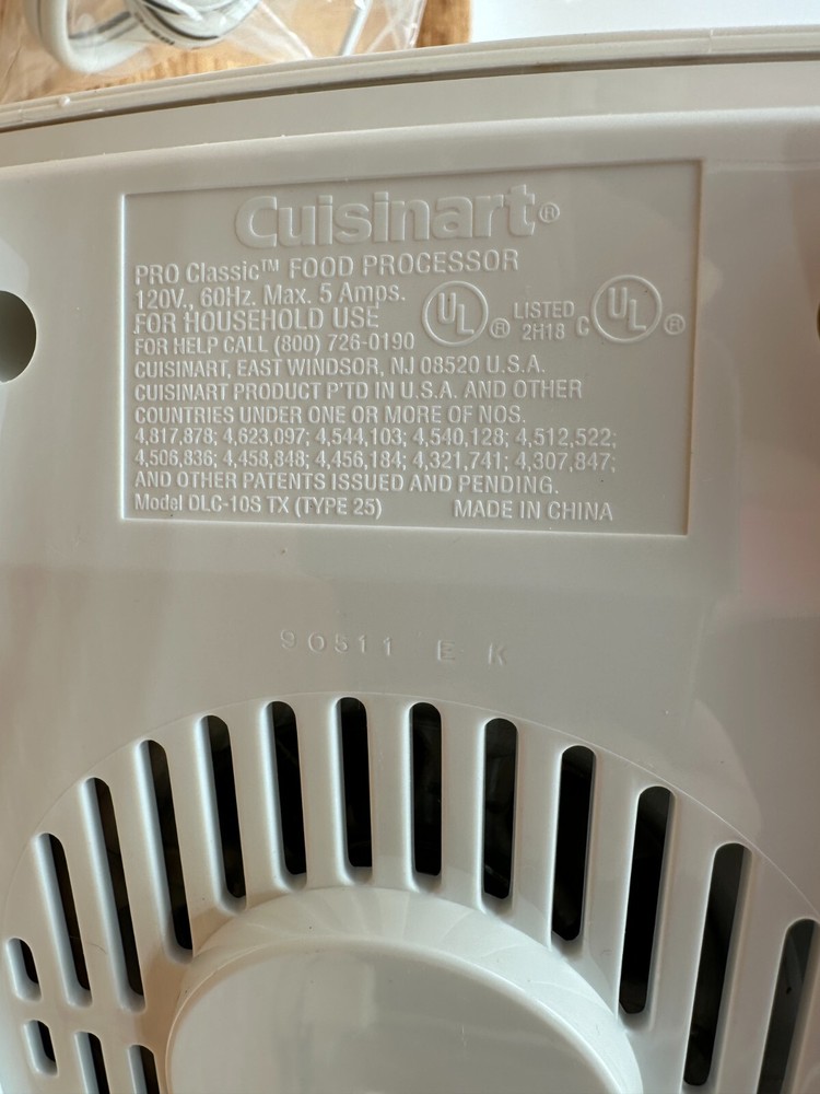 Cuisinart DLC-10S NEW Motor Base Only White