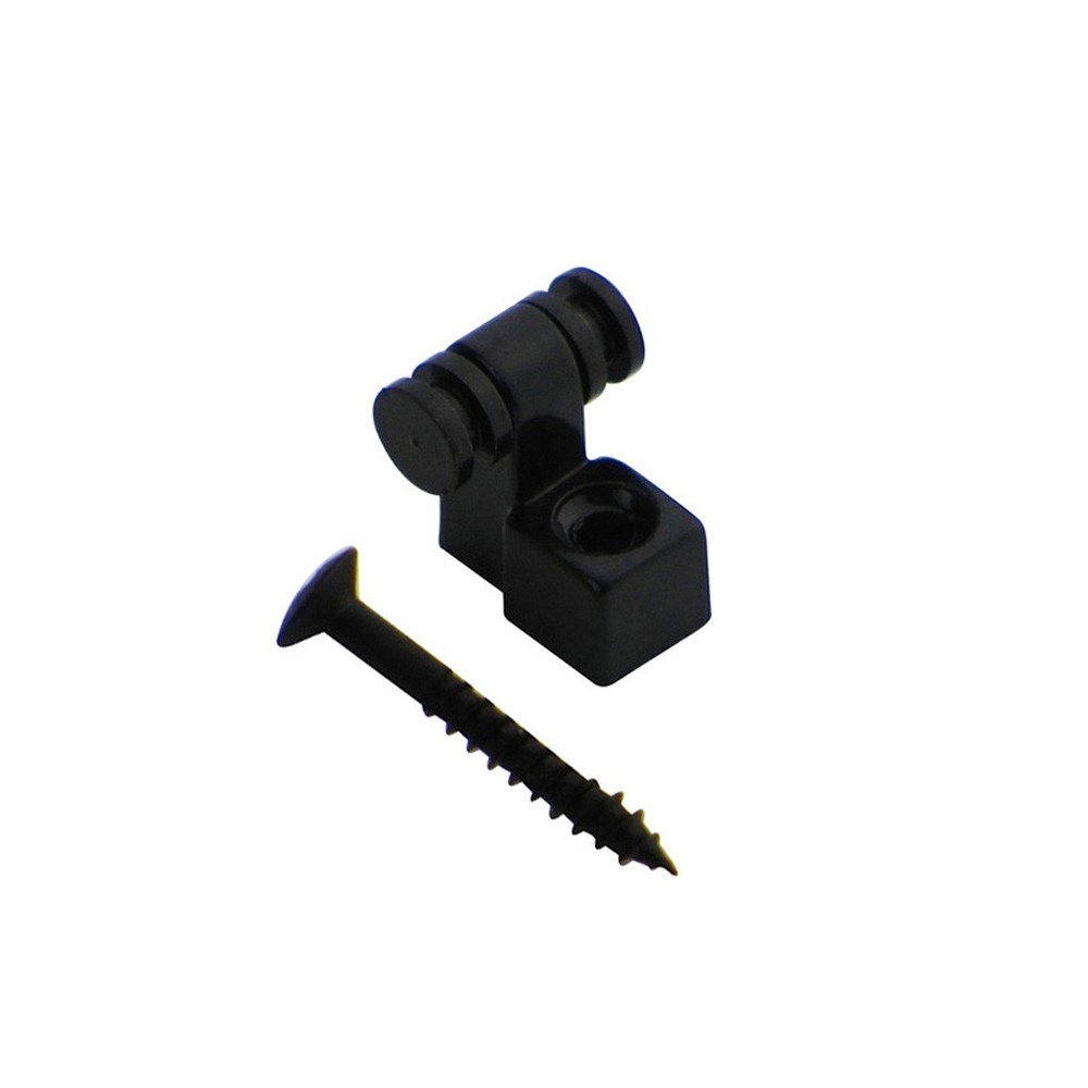 2PC Black Electric Guitar Roller String Trees String Guides Retainers & Screws