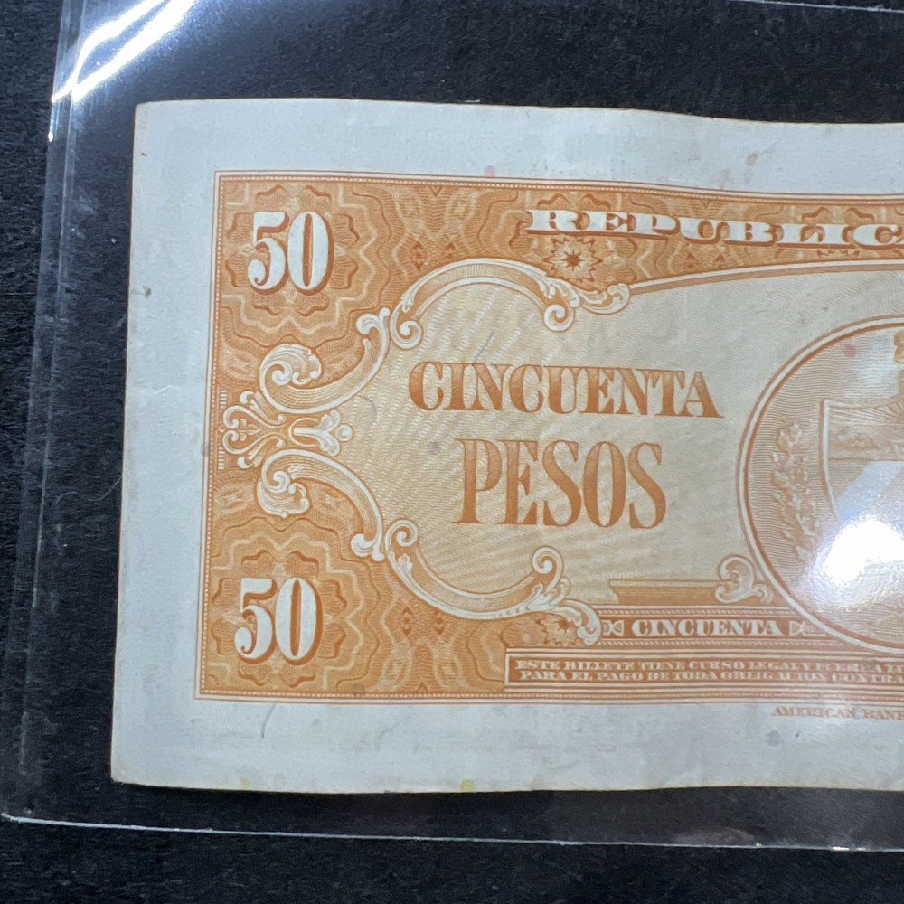 50 Peso 1958