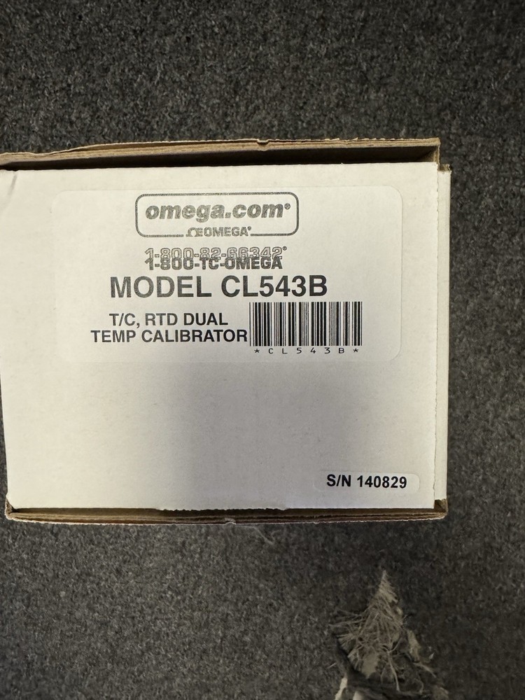 Omega Temp Calibrator
