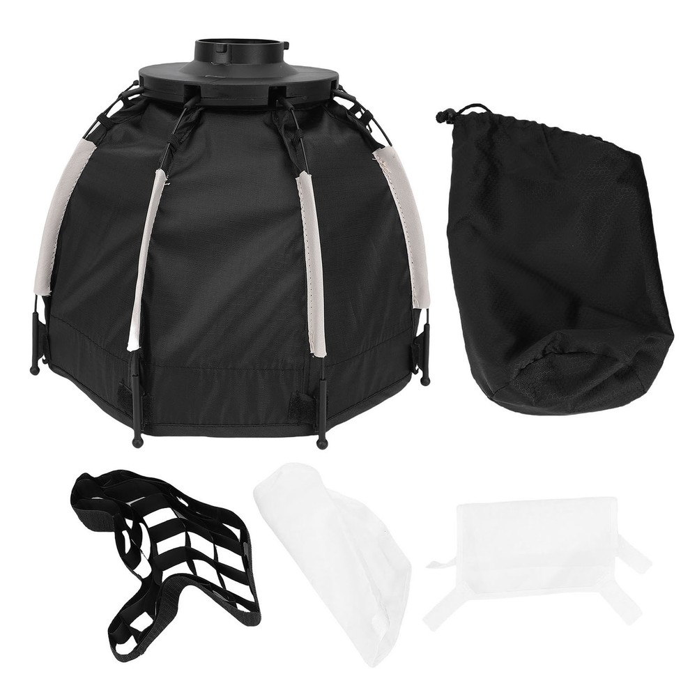 Portable Octagonal Softbox With Grid For Mount Fill Light GIPV
