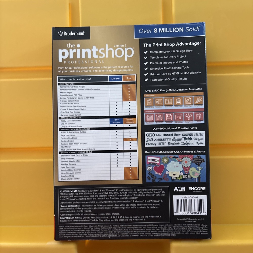 printshop professional version 5