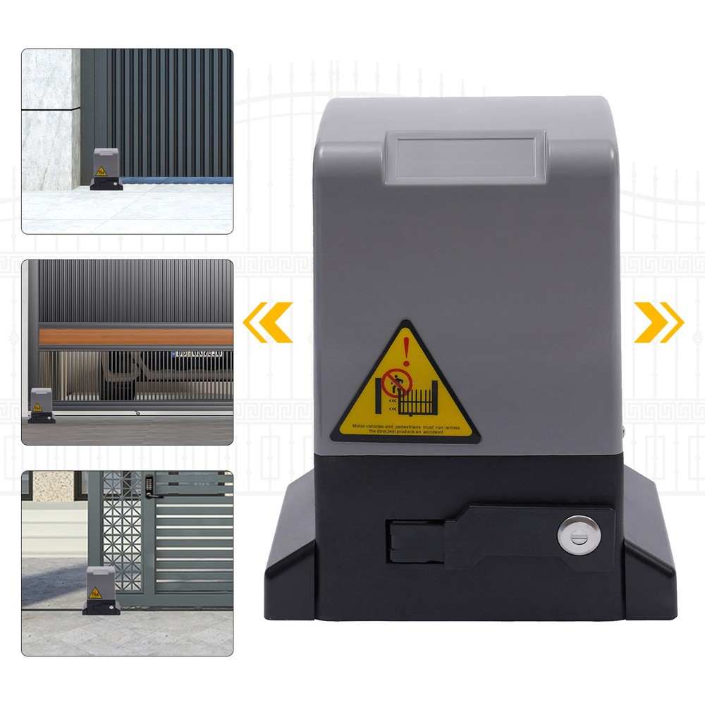 Sliding Gate Opener Electric Operator 1322lbs 600kg Automatic Motor Remote