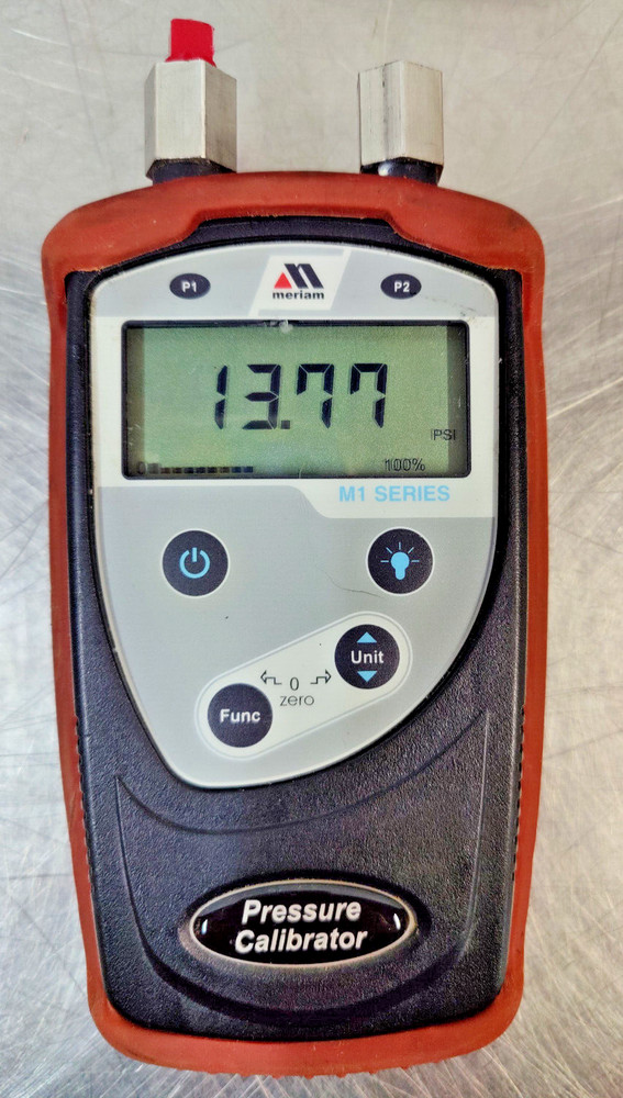 Digital Manometer/ Single Function Pressure Calibrator, Meriam M1 Series ZM101-4