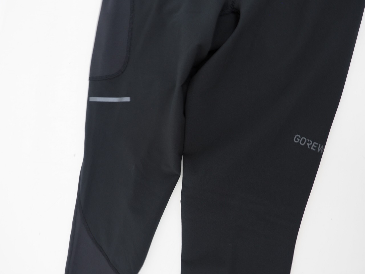 NEW! Gore Wear Concurve Protective Running Tights Women's Small Black / Neon