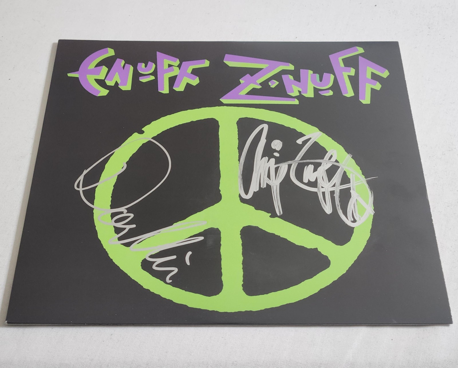 Enuff Z'nuff Autographed Self-Titled Purple Vinyl LP (Signed By 2)