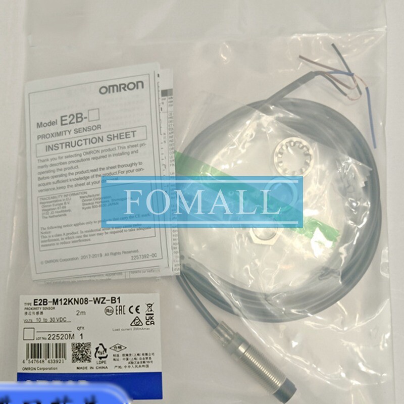 QTY:1 New For OMRON Proximity Switch Sensor E2B-M12KN08-WZ-B1