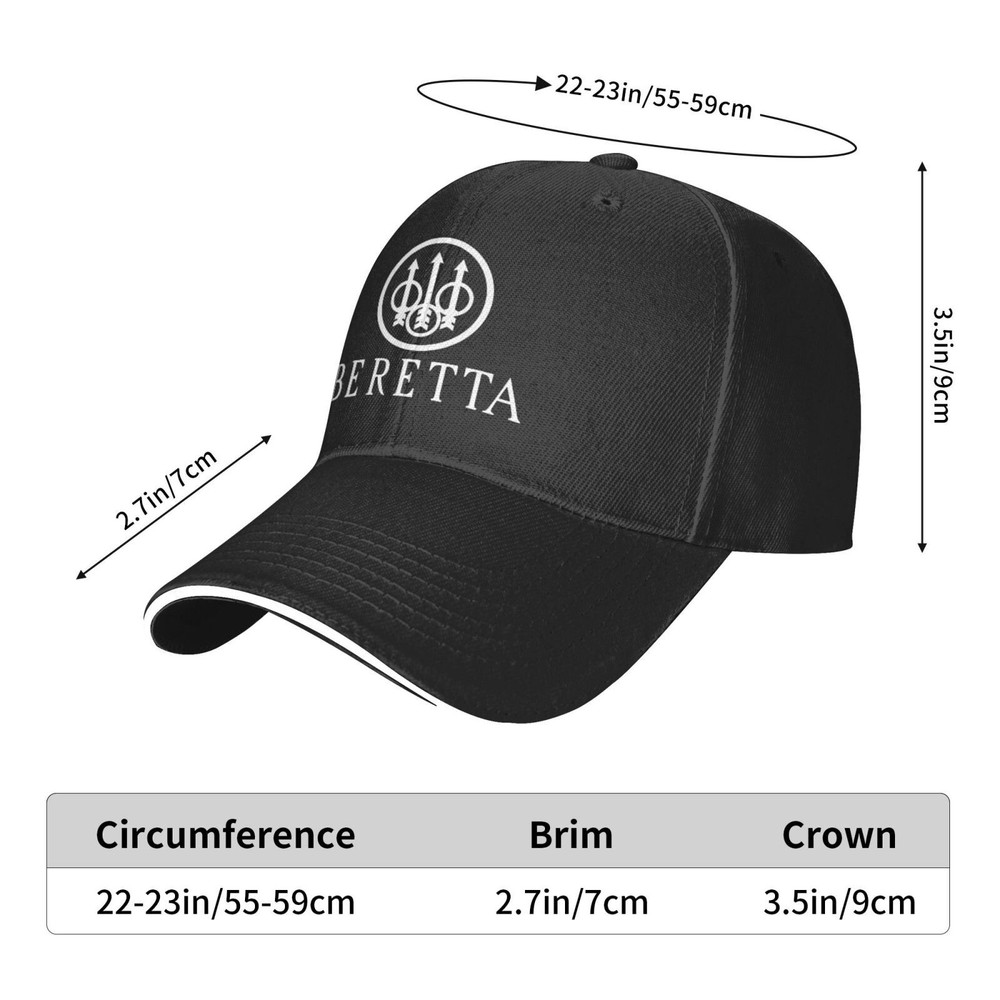 Beretta Unisex Baseball Cap Adjustable Baseball Hat