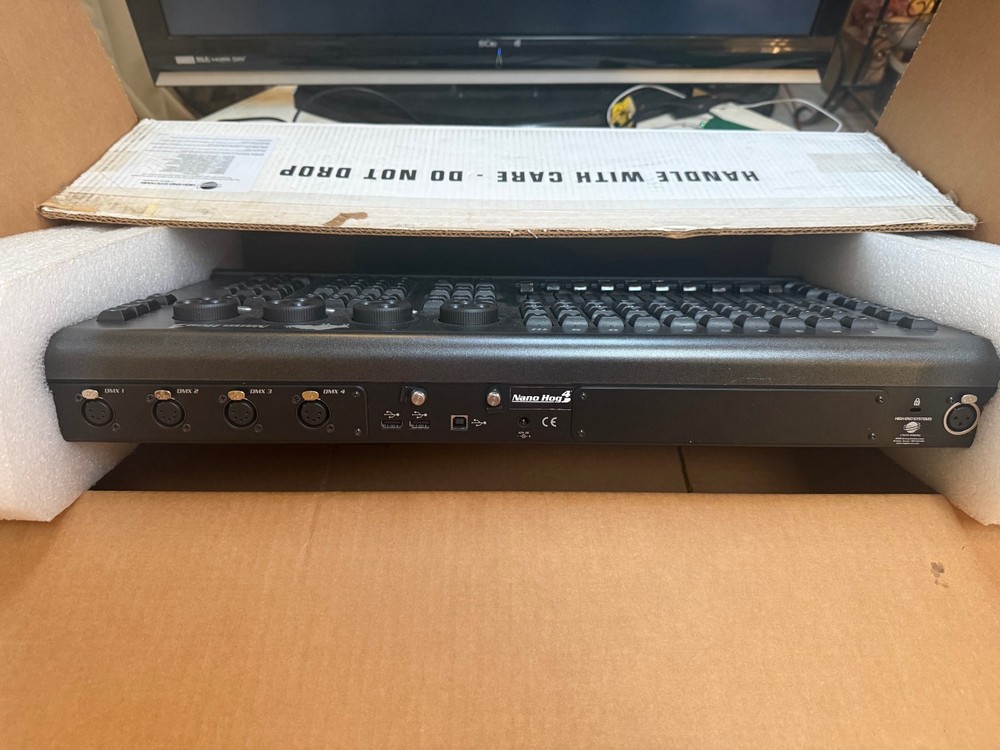 High End Systems Nano Hog 4 Console HogPC USB Widgit 4 Universe DMX Control
