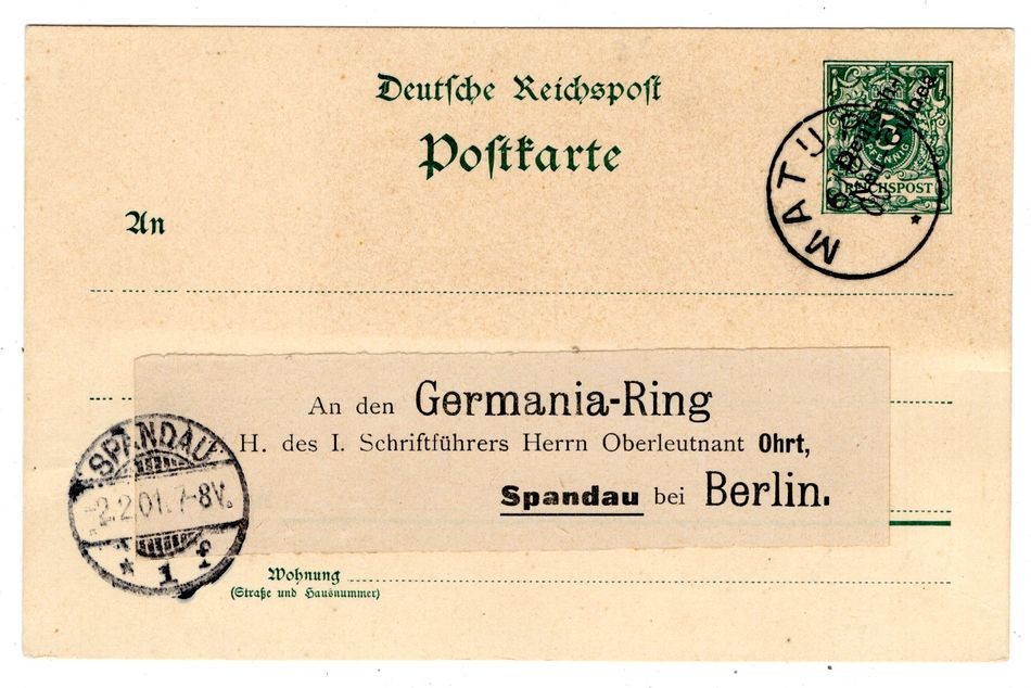 DNG GA P1 Mint Postmarked (DA9326)