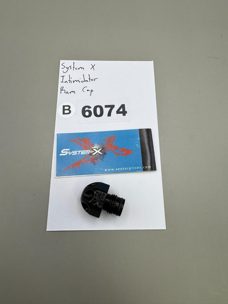 System X Intimidator Ram Cap-Gloss Black