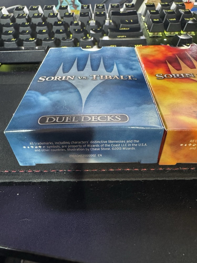 Magic the Gathering Duel Decks Sorin vs Tibalt 2013 Complete w Insert