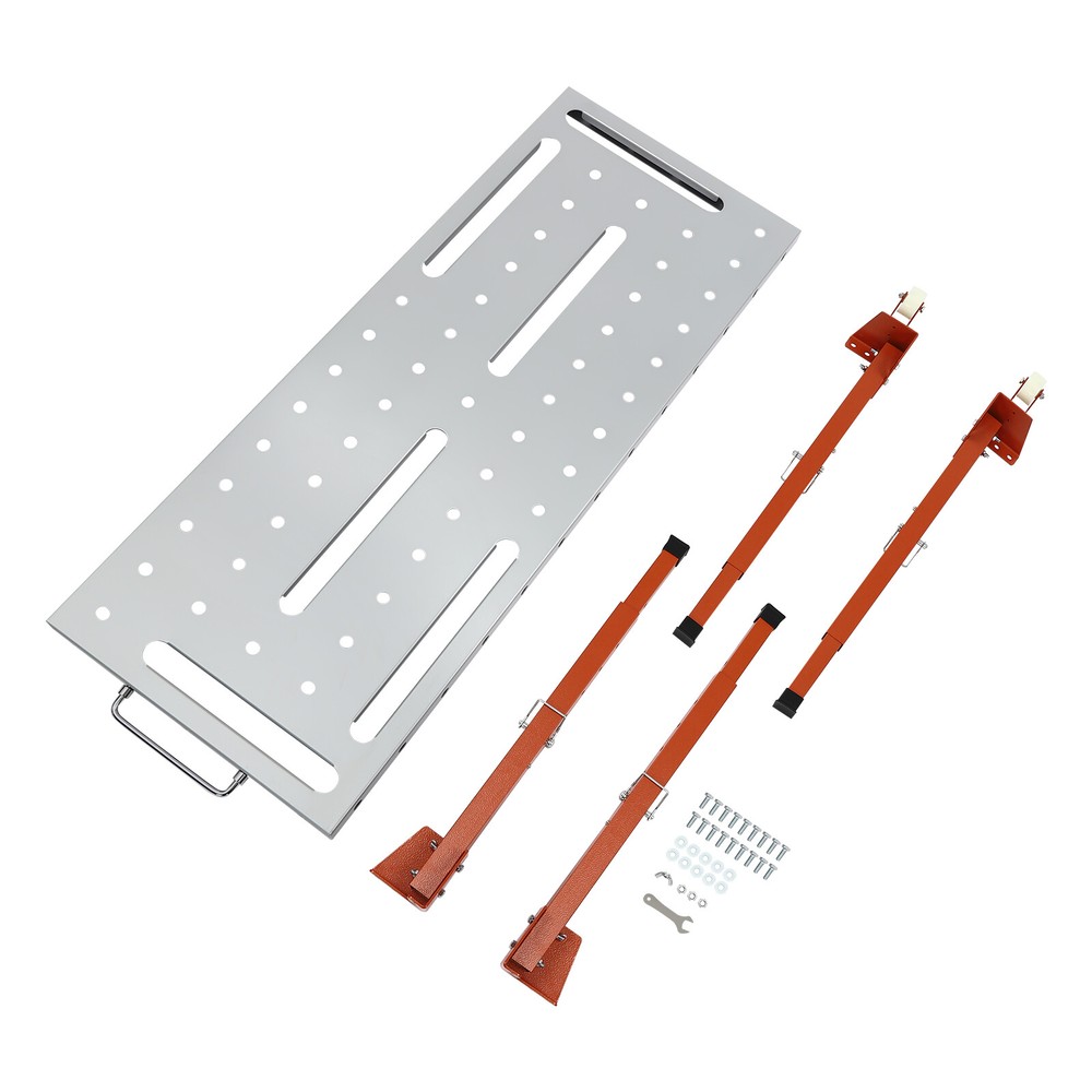 1000 Pounds Welding Workbench Table 4 Adjustable And Foldable Legs+2 Caster