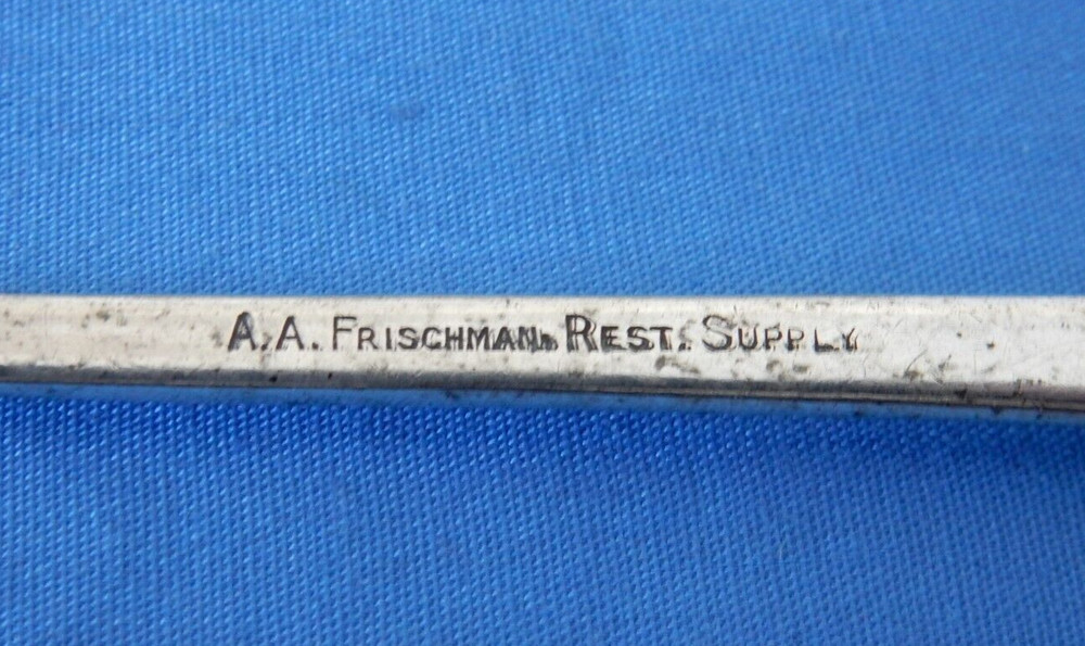 AA Frischman Rest Supply Silverplate Cocktail Seafood Fork Windsor Pattern