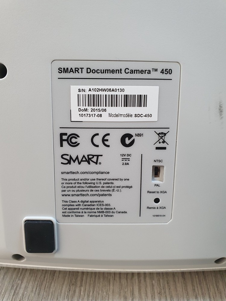 SMART LCD PROJECTOR SMART DOCUMENT CAMERA 450 Grade C ED3005