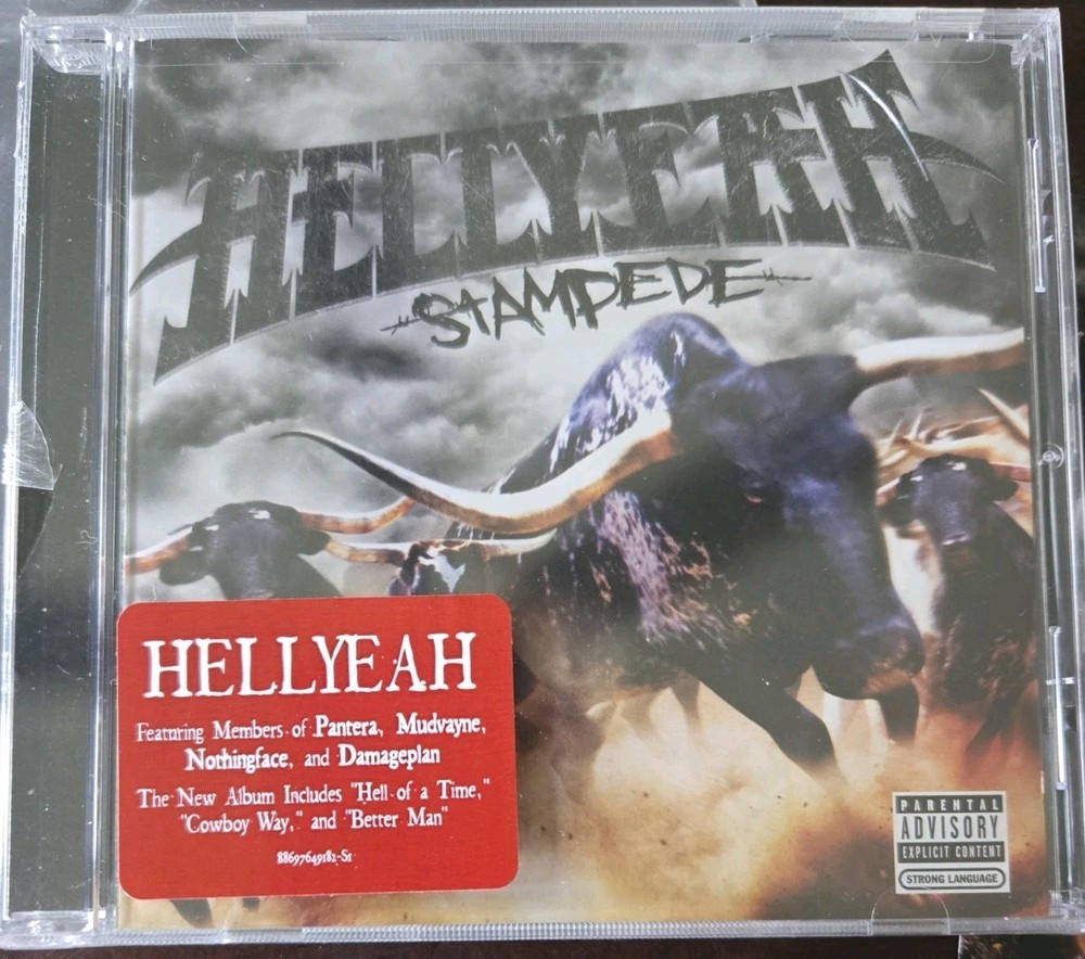 Hellyeah**Stampede**By Vinnie Paul & Band**Extra Cd Cover & First press