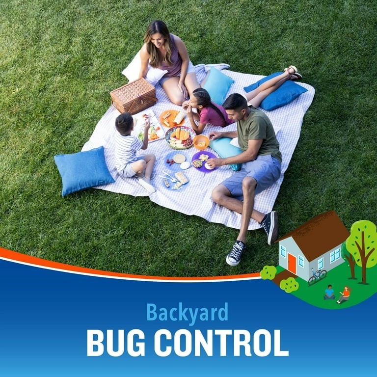 Cutter Backyard Bug Control Spray Concentrate 32 fl oz Kills Mosquitoes Fleas