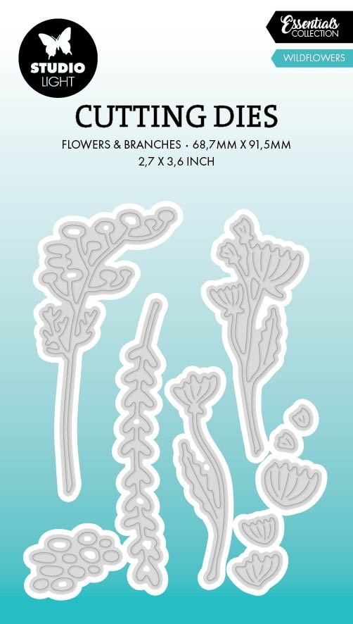 Studio Light Essentials Cutting Die-Nr. 795, Wild Flowers