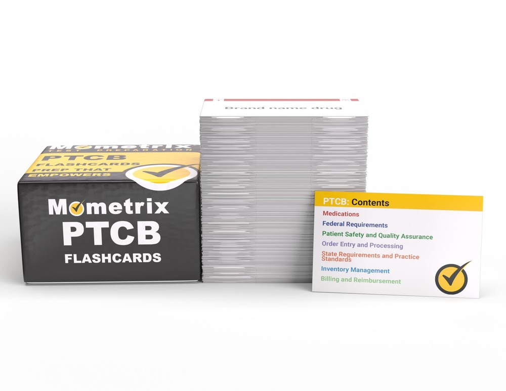 PTCB Exam Prep Study Cards 2025-2026 (boxed)