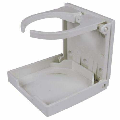 Seachoice White Adjustable Drink Holder #79451
