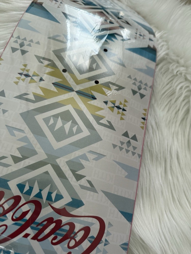 Kith x Coca-Cola x Pendleton - Skateboard Deck - White Sand 🔥🔥🔥🔥