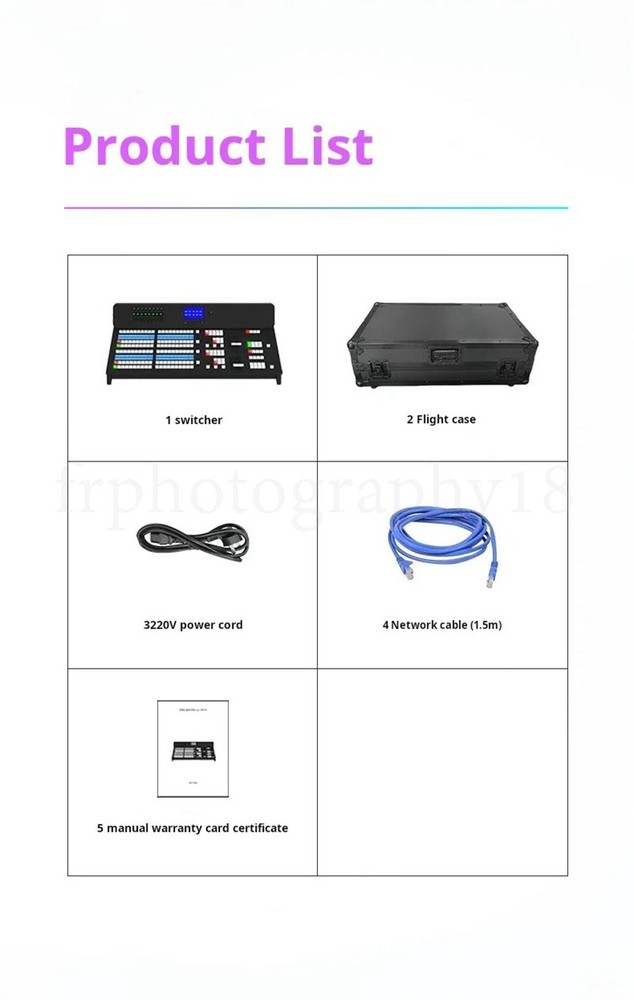 TYSTTS-18 ATEM Broadcasting Station Panel BMD Broadcasting Level Station Control