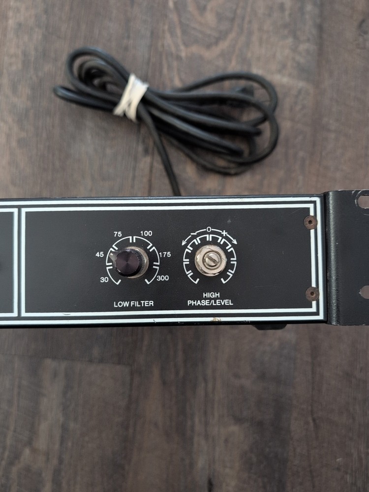 Dietz Electronic Crossover Precision Audio Rack Mount Vintage