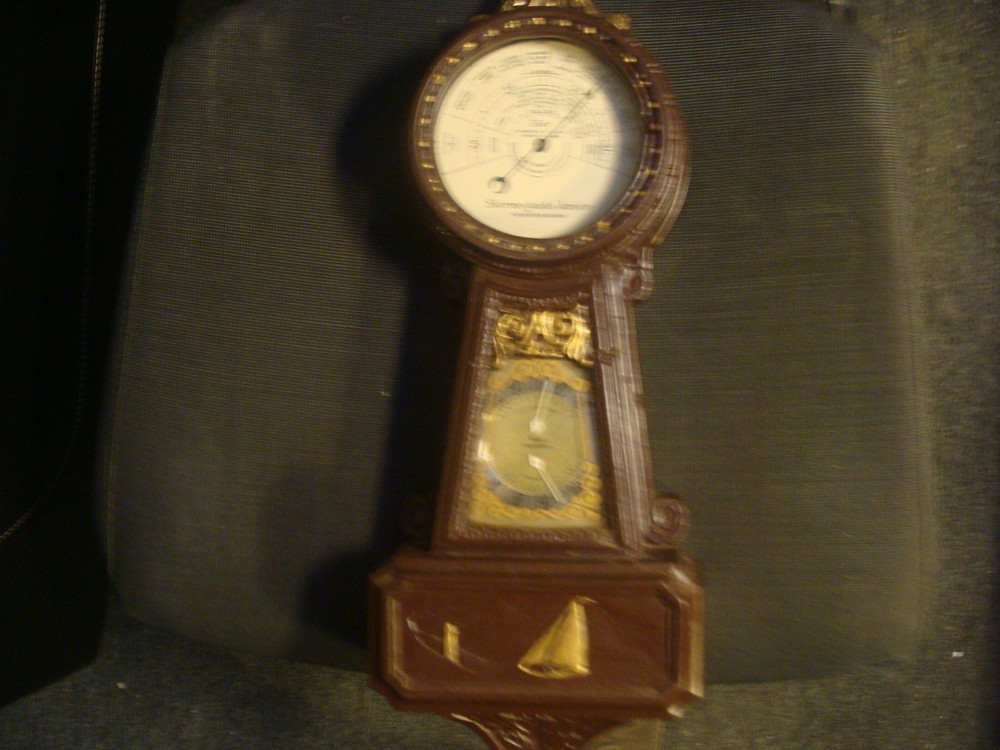 taylor stormoguide junior 1927 barometer (as is) read description