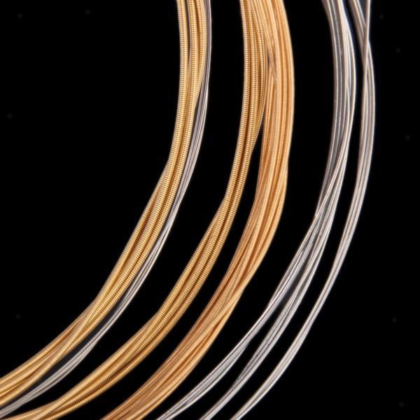 8pcs Mandolin Loop End Strings Brass Wound Gauge
