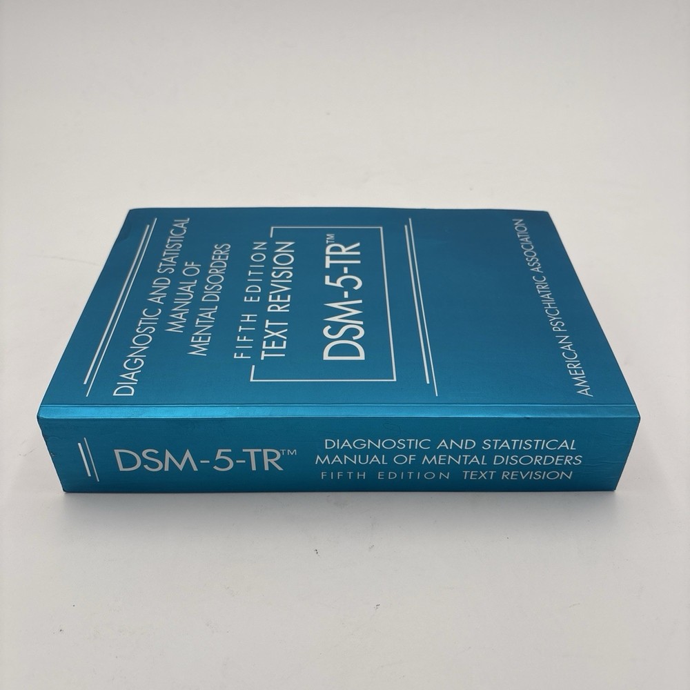 DSM-5-TR Diagnostic & Statistical Manual 5th Ed, NEW — Scannable QR Code — APA