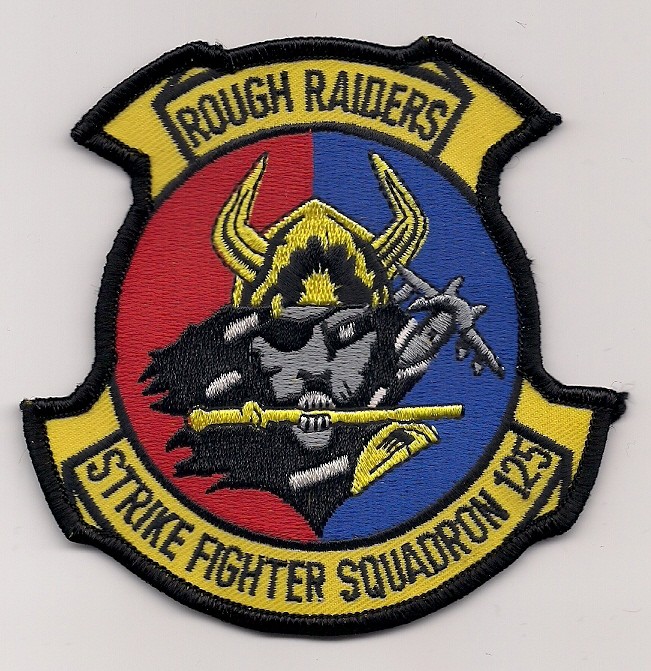 VFA-125 ROUGH RAIDERS STRIKE FIGHTER SQN patch