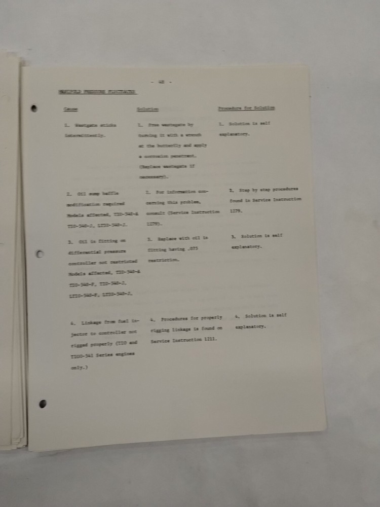 Textron Lycoming Reciprocating Engine Trouble Shooting Guide-Original