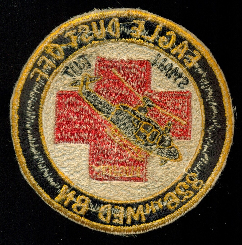 US Army 326th Medical Battalion Eagle Dust Off Patch N-29