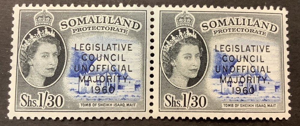 Somaliland, 1960, Mint Pair MNH