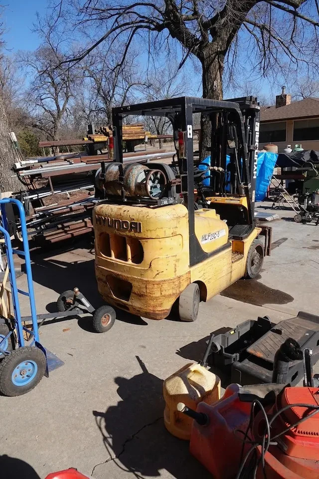 HYUNDAI 25C-5 PROPANE FORKLIFT 4500 LB